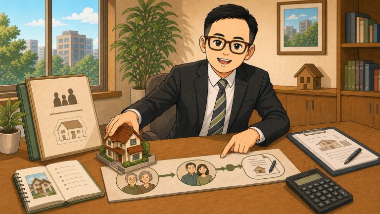 老唐陪家人梳理繼承房屋出售的時間、成本與稅務資料