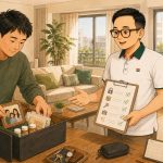 老唐陪屋主整理帶看前的收納、隱私、鑰匙與拍照事項